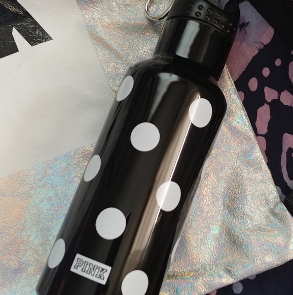 VS PINK Iridescent Drawstring Bag and Water Bottle - Picture 4 of 5